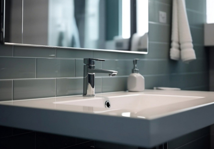 salle de bein bien nettoyer